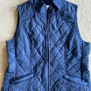 HOST PICK!! Talbots Quilted Vest - Medium Petite